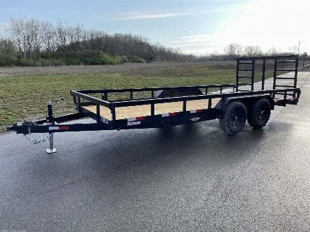 New 2024 H&H H8218HTRS-100 Utility Trailer