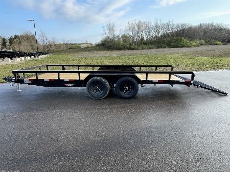 New 2024 H&H H8218HTRS-100 Utility Trailer