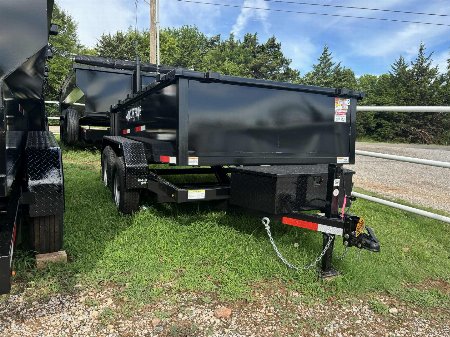 New 2025 Texas Pride Trailers DT6X10X2 Dump Trailer - 7k AXLES