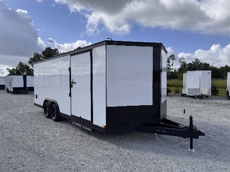 New 2025 Covered Wagon Trailers 8.5X20 Tandem Axle Enclosed Trailer w/ Blackout Package