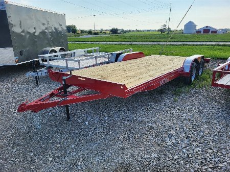 New 2025 Maxwell Rear Ramp 20' Car Hauler
