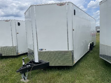 New 2025 H&H Trailers 8.5x20 HH Series Flat Top V-Nose Cargo / Enclosed Trailer