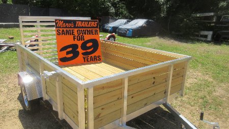 New 2026 Quality Steel and Aluminum Simplicity Utility Trailer