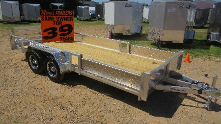 New 2026 Quality Steel and Aluminum Deluxe Utility Trailer