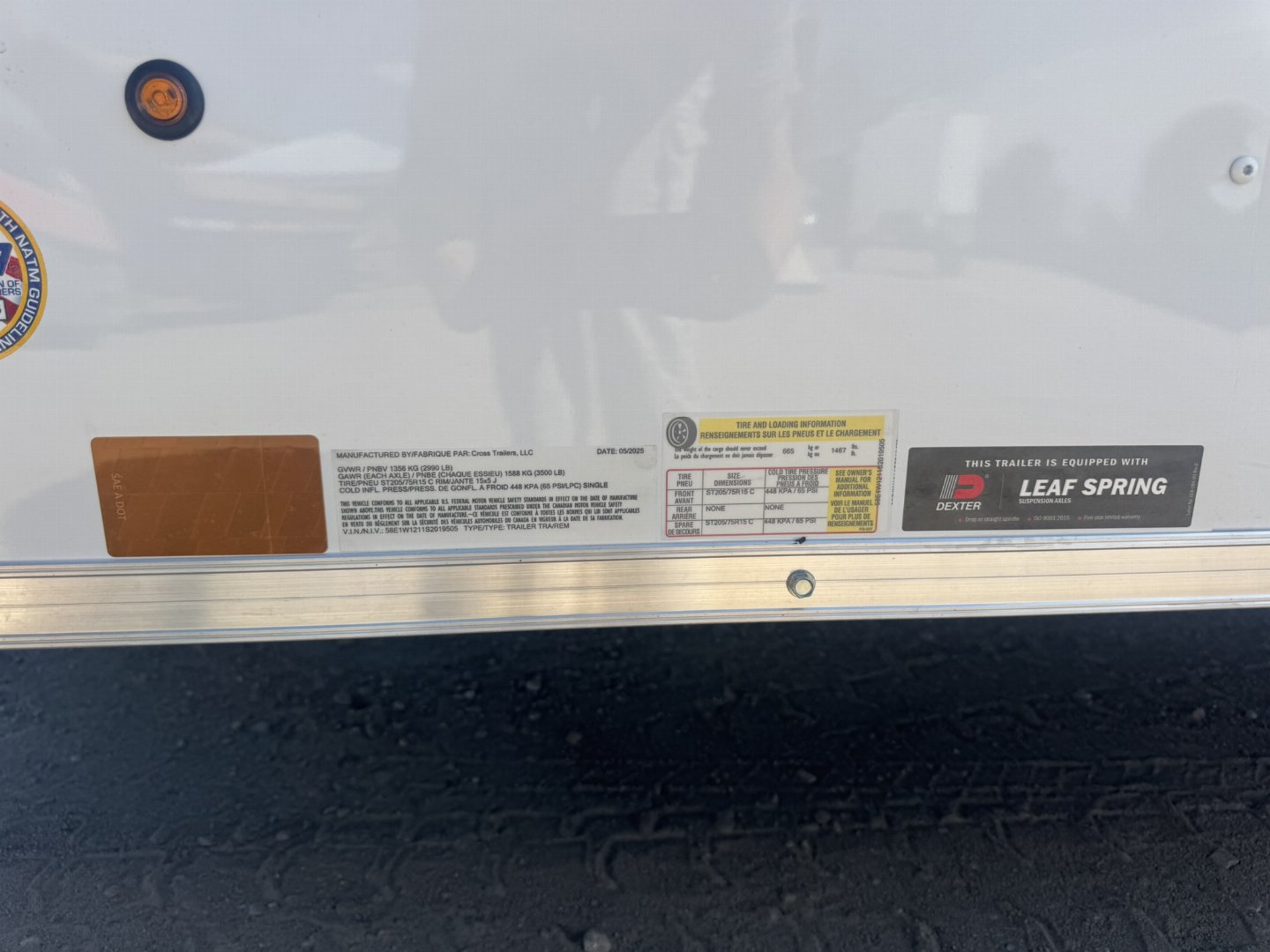 New 2025 Cross Trailers 6-12 Enclosed