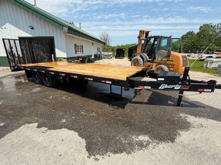 New 2025 Liberty 102 x23' deckover Equipment Trailer