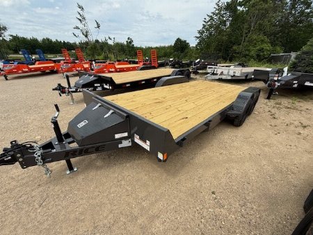 New 2025 Rice Trailers 7x18 Car Hauler