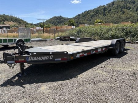Used 2021 USED CONSIGN DIAMOND C TRAILERS HDT207 82X22 Equipment Trailer
