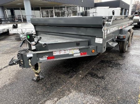 New 2024 Iron Bull 83X14 Dump Trailer