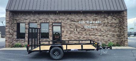 New 2025 Sure-Trac 6 x 12 Tube Top Utility Trailer  3K Idler