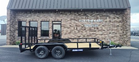 New 2025 SURE-TRAC 7 x 14 Tube Top Utility 7K Utility Trailer