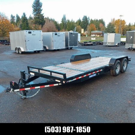 New 7x16 +4 Tandem Axle 14K Split Deck Tilt Trailer