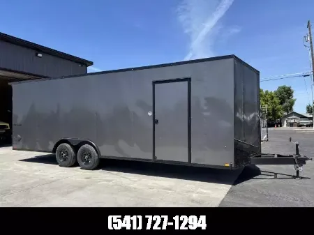 New 8.5x24 Tandem Axle 10K Enclosed Cargo Trailer