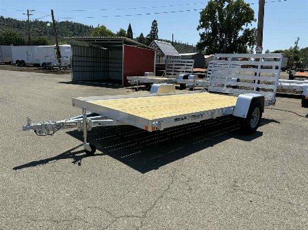 New 2025 Bear Track 80  x 14' ALUMINUM Utility Trailer