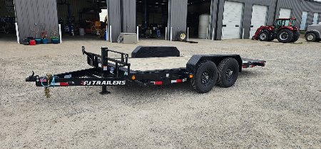 Used 2023 PJ Trailers 83x16 14k Tilt Deck Equipment Trailer
