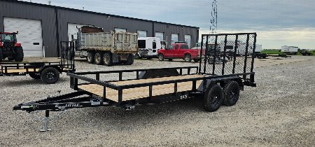 New 2025 Doolittle Trailers 84x16 7k Tube Top Utility Trailer