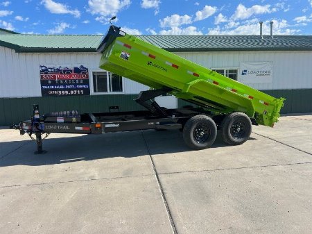 New 2025 Load Trail 83''x14' Dump Dump Trailer
