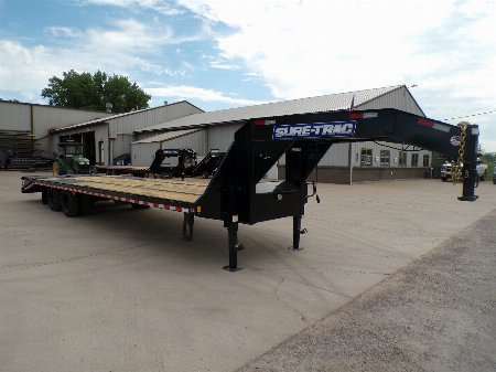 New 2025 Sure-Trac 85X32 HD -LP-GN-25.9K Deckover Flatbed Trailer - 244
