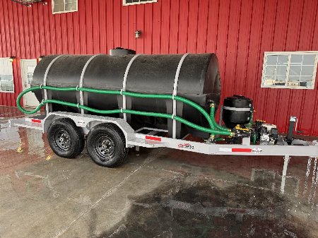 New 2025 Desert Star 1300 GAL 5X16 TANDEM AXLE 14K WATER BUFFA Equipment Trailer