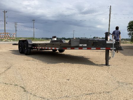 New 2026 DELTA TRAILERS 84x22 (14K) 16+6 Partial Tilt Equipment Trailer Equipment Trailer