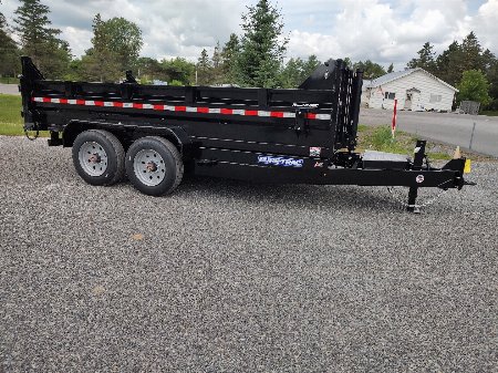 New 2025 SURE-TRAC ST8214TLDD-B-7X14 HD 16K DUMP Dump Trailer