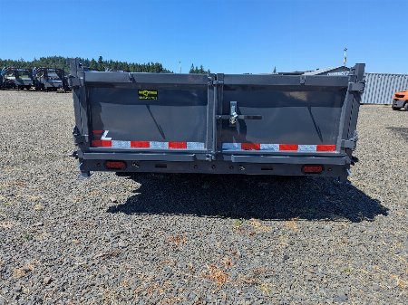 New 2026 Lamar Trailers 83" x 16' - 5,465 lbs - 10,535 lbs Dump Trailer 24" SIDES