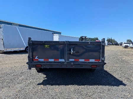 New 2026 Lamar Trailers 83" x 16' - 5,465 lbs - 10,535 lbs Dump Trailer 24" SIDES