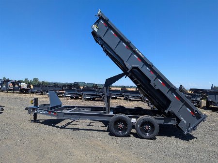 New 2026 Lamar Trailers 83" x 16' - 5,465 lbs - 10,535 lbs Dump Trailer 24" SIDES