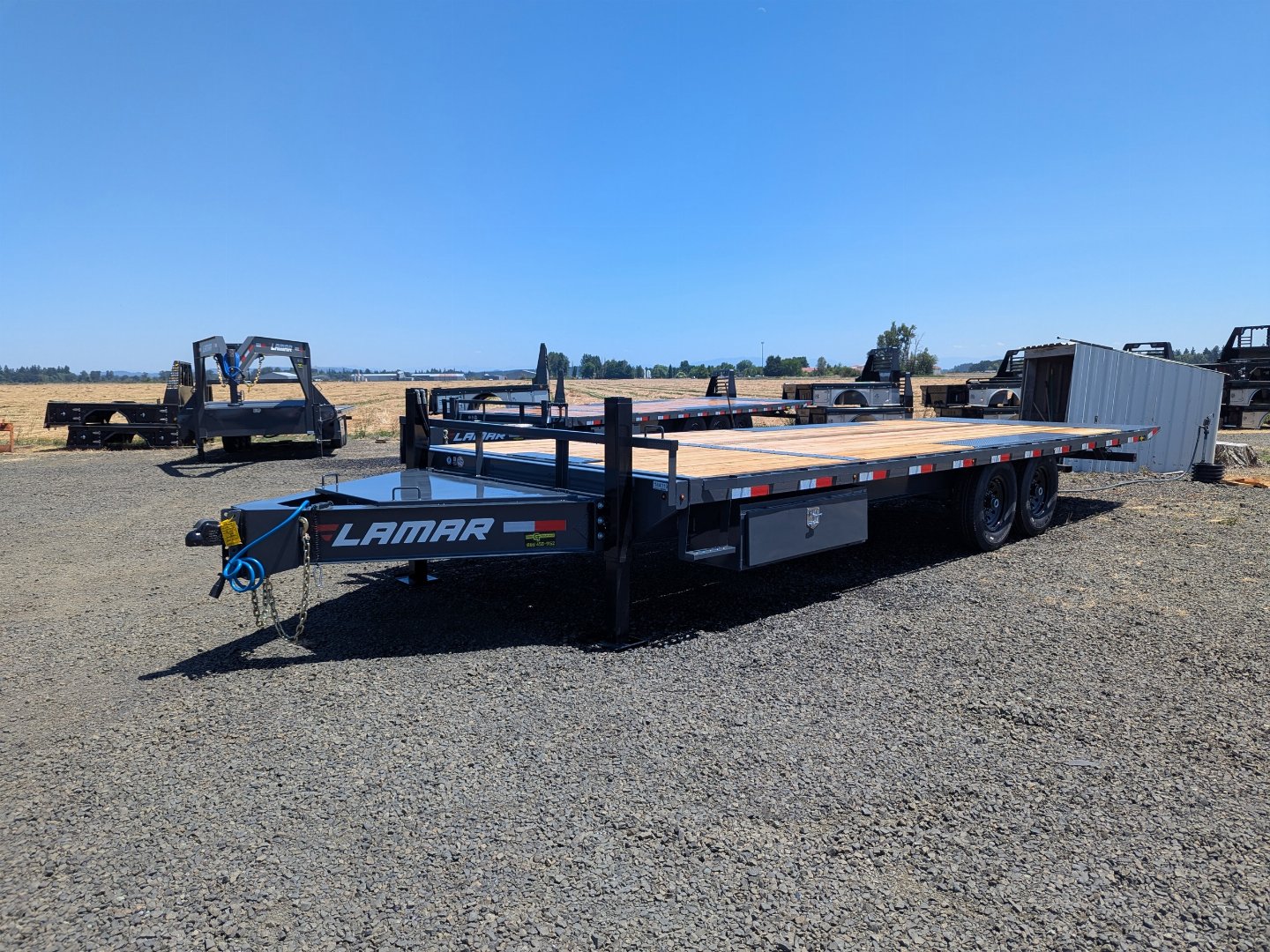 New 2026 Lamar Trailers 102X24/14K Deckover Trailer