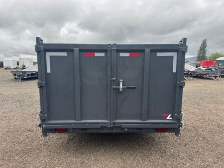 New 2025 Lamar Trailers 83" x 16' - 5,465 lbs - 10,535 lbs Dump Trailer 48" SIDES