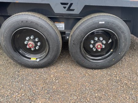 New 2025 Lamar Trailers 83" x 16' - 5,465 lbs - 10,535 lbs Dump Trailer 48" SIDES