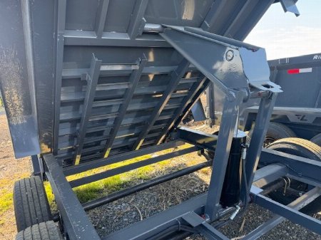 New 2025 Lamar Trailers 83" x 14' - 4,590 lbs - 9,410 lbs Dump Trailer 24" SIDES