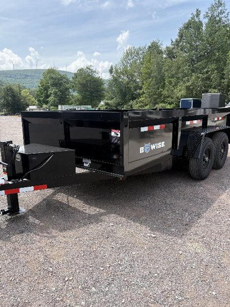 New 2026 BWISE DT14 81.5x14 14K Tandem Axle Dump Trailer