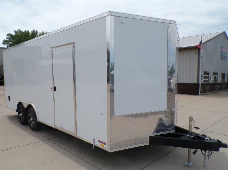 New 2025 Formula Traverse 8.5 x 20 Flat Top Sloped V-Nose - 10k -Enclosed Car Hauler - 267