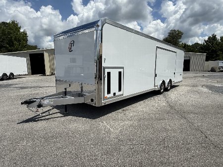 New 2025 INTECH 8.5 X 28 RACE TRAILER