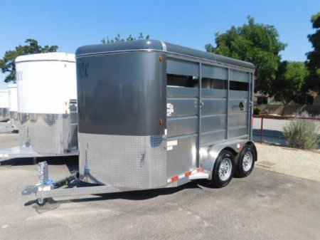 New 2026 Maverick Trailers 12' Stock Stock / Stock Combo Trailer