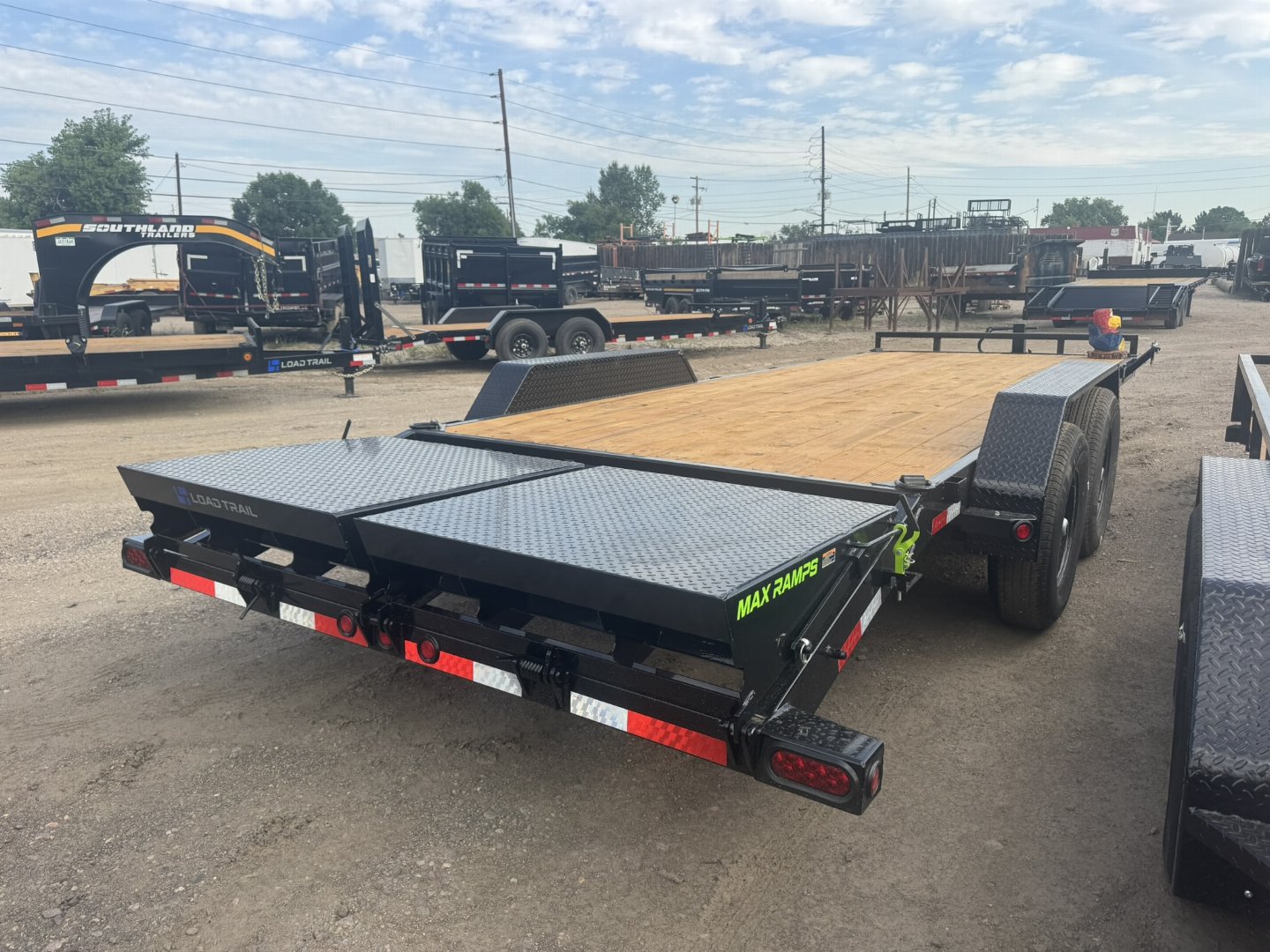 New 2026 Load Trail 7-HD22 Equipment Hauler w/ MAX ramps 14K GVWR