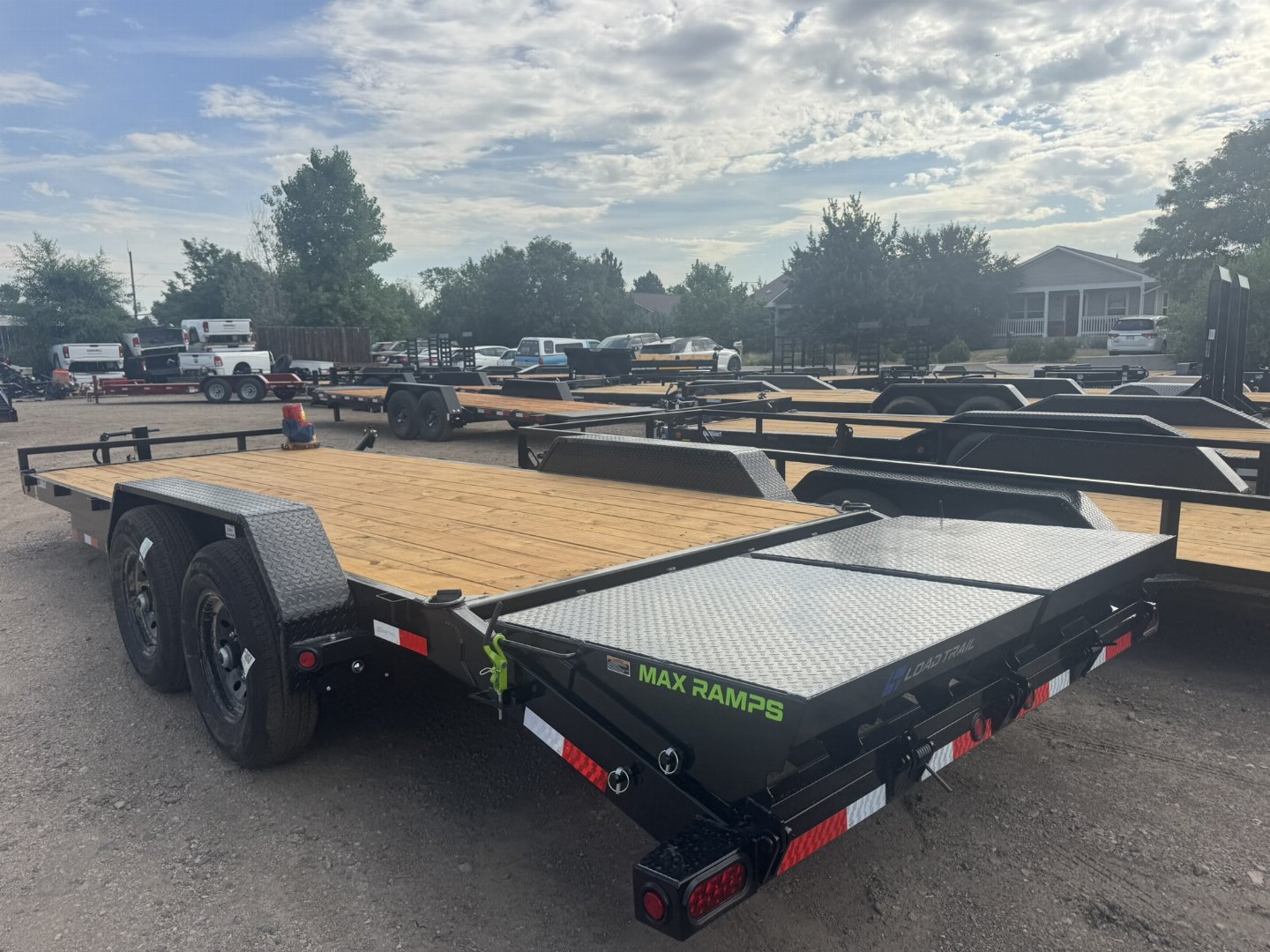 New 2026 Load Trail 7-HD22 Equipment Hauler w/ MAX ramps 14K GVWR