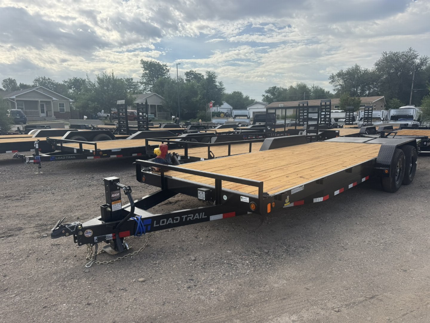 New 2026 Load Trail 7-HD22 Equipment Hauler w/ MAX ramps 14K GVWR