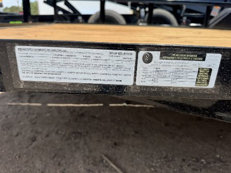 New 2025 Load Trail 7-16 Tandem Axle Ramp Gate Utility 7K GVWR