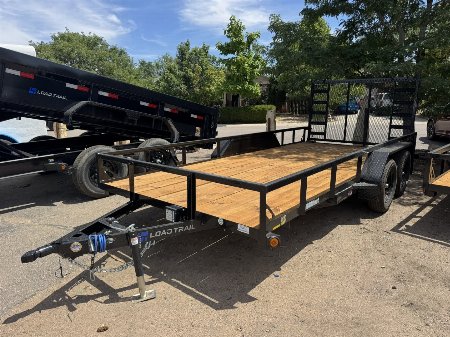 New 2025 Load Trail 7-16 RampGate Utility