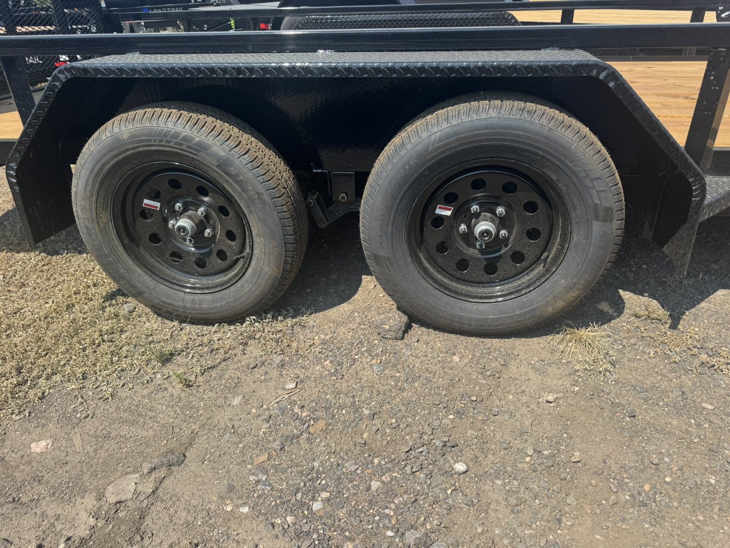 New 2025 Load Trail 7-16 Tandem Axle Ramp Gate Utility 7K GVWR