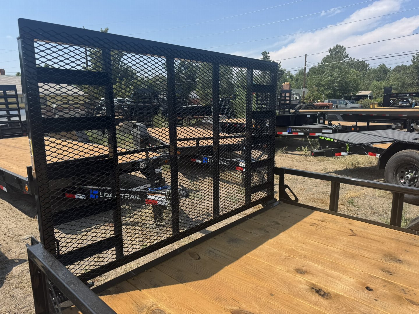 New 2025 Load Trail 7-16 Tandem Axle Ramp Gate Utility 7K GVWR