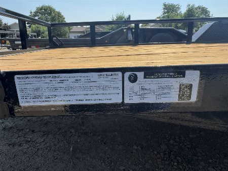 New 2025 Load Trail 7-16 Tandem Axle Ramp Gate Utility 7K GVWR