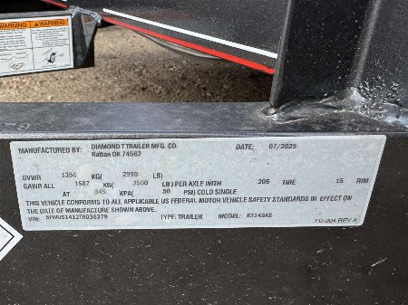 New 2026 Diamond T 7-14RampGateUtilitySA