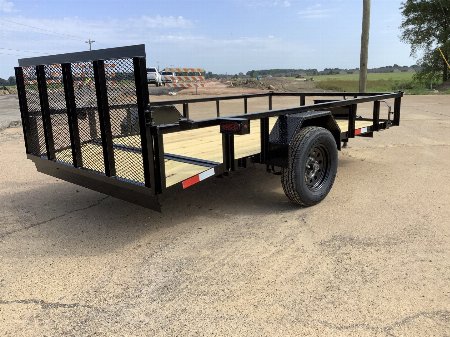 New 2025 B/R TRAILERS 76X12 S/A Utility Trailer Utility Trailer