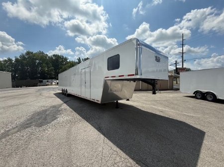 New 2025 VINTAGE 8.5 X 48 RACE TRAILER BATH PKG