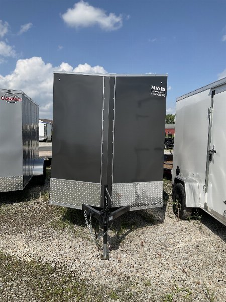 New 2026 Cargo Mate CARGO ENCLOSED EHECO612SA-24 6x12 SA RAMP DOOR (GVW:2990) CHARCOAL