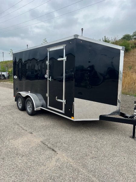 New 2025 STEALTH Mustang 7x14 Enclosed Cargo Trailer #104328