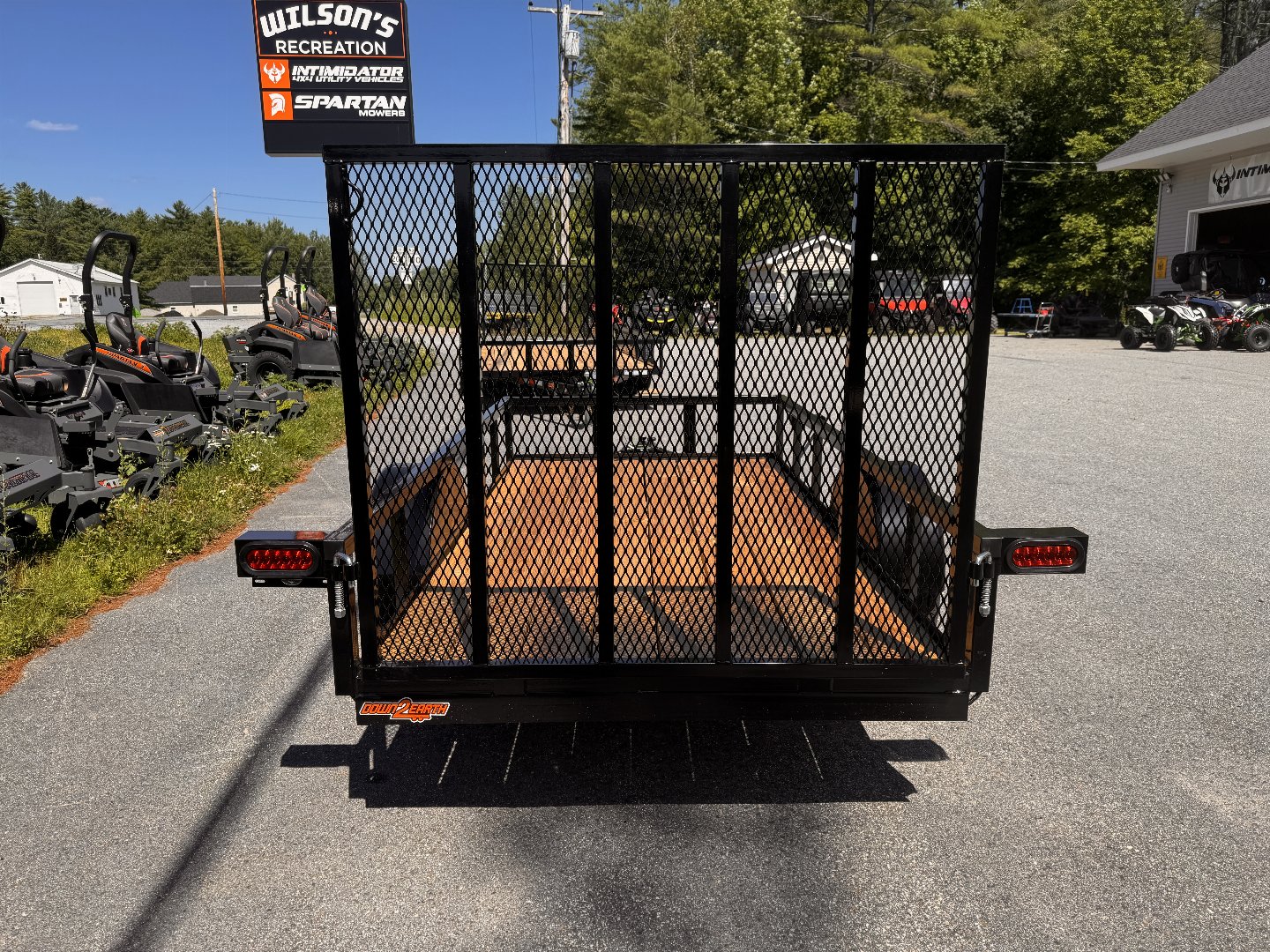 New 2025 Down 2 Earth Trailers 5X10 Utility Trailer